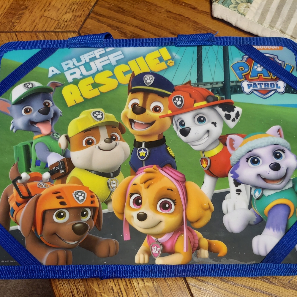 Paw Patrol Lap Desk With Zipper Pouch